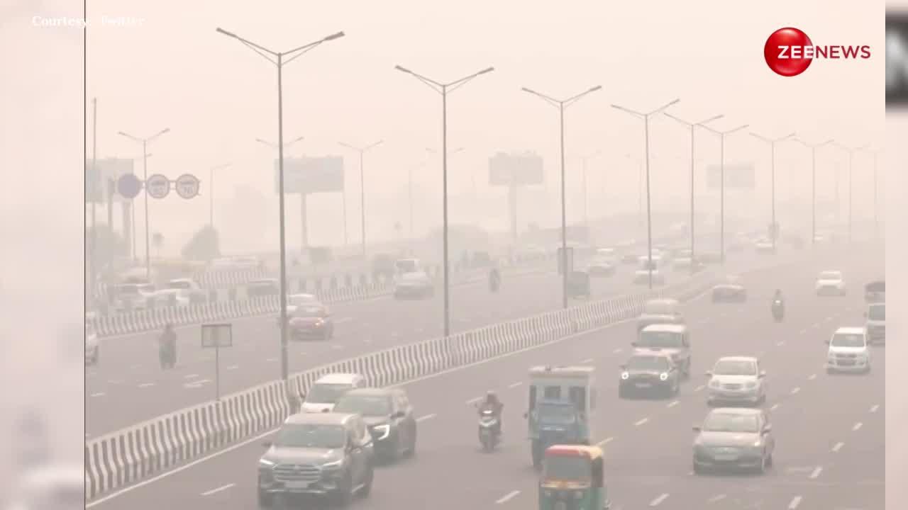 ठंड की दस्तक में ही हवा ने घोंटा दिल्ली-एनसीआर का दम, दोपहर में ही छाई धुंध!