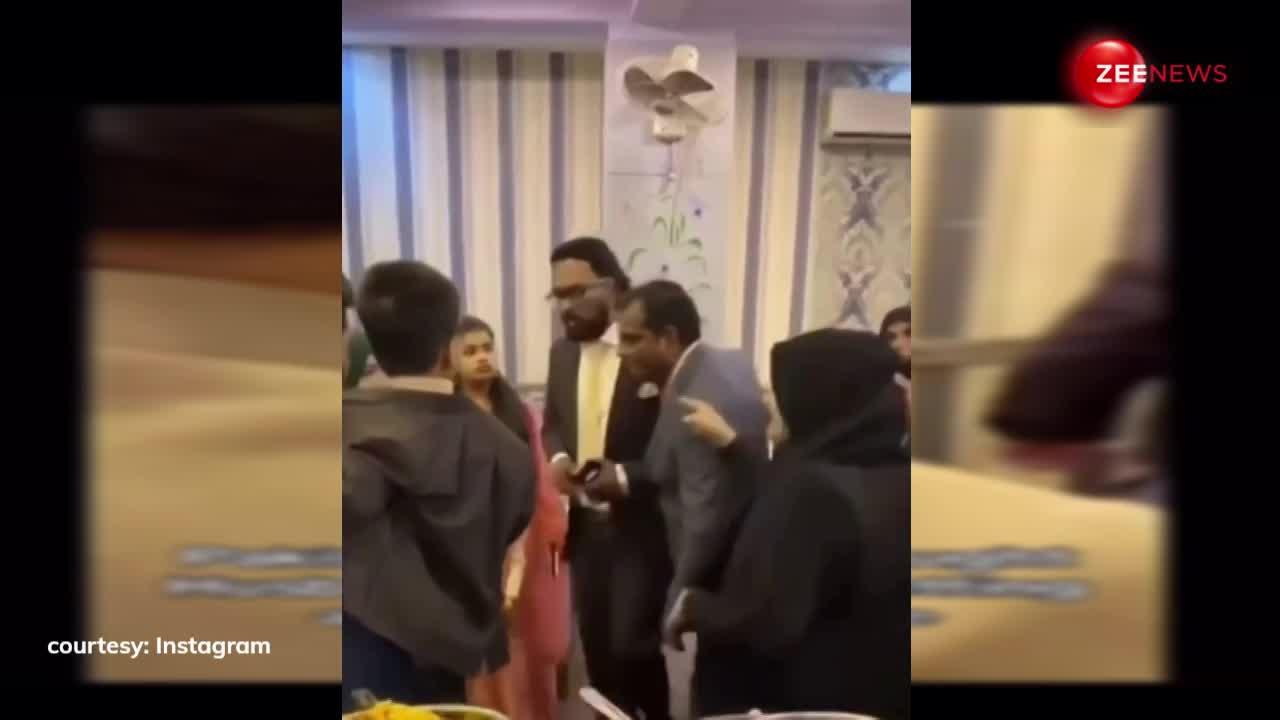 पाकिस्तानी पत्नी ने पति को रंगे हाथों दूसरी शादी करते पकड़ा,  मीटिंग के लिए जा रहा हूं घर से बोलकर निकला था