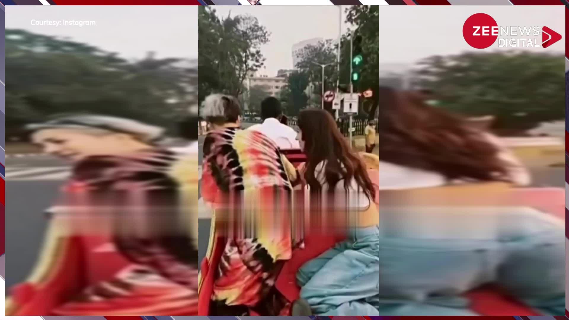 Disha Patani ने की इस K-pop स्टार के साथ मस्ती, मुंबई की सड़कों पर दोनों ऐसे आए नजर, वीडियो हुआ वायरल