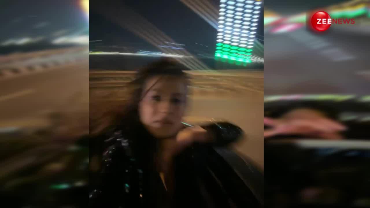 मस्ती में झूमती  Nia Sharma आईं नजर, गाड़ी के बाहर खुली हवा में करने लगीं डांस