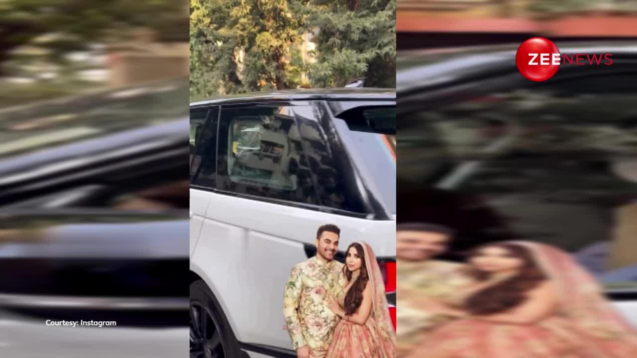 बीवी के साथ गाड़ी में मुंह छुपाते दिखे Arbaaz Khan, लोगों ने कहा- अब तो शादी हो गई