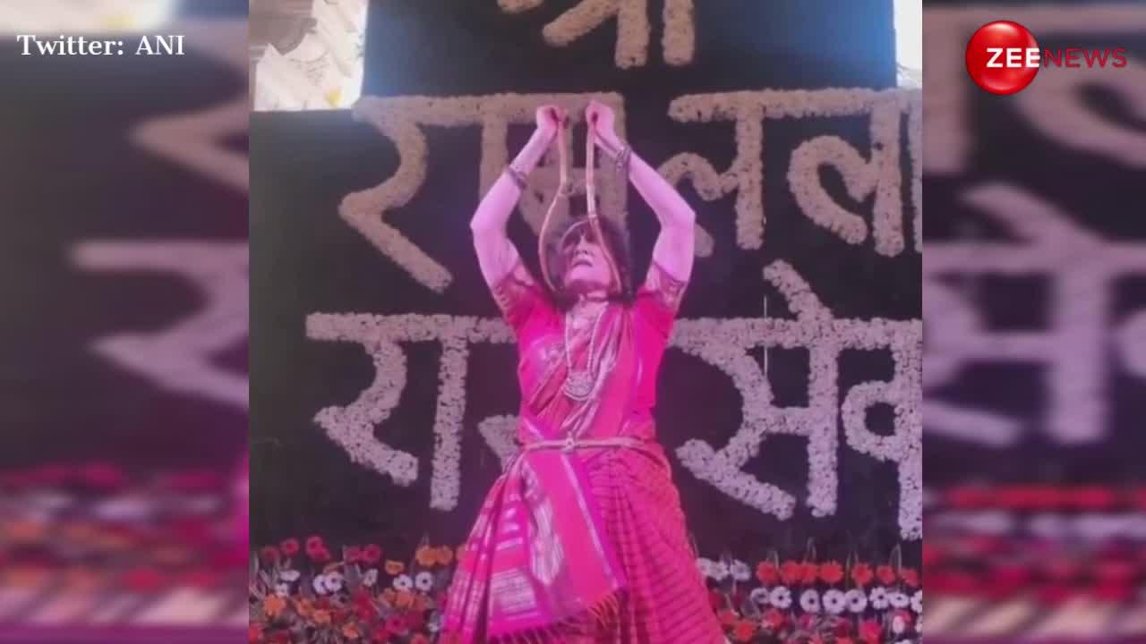 वैजयंतीमाला ने श्री राम जन्मभूमि मंदिर में किया खूबसूरत कथक, वीडियो देख लोग हुए मंत्रमुग्ध