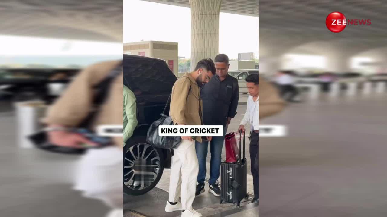 क्रिकेट के जयकांत शिकरे मुंबई एयरपोर्ट पर हुए स्पॉट, स्टाइल देख लोगों ने कहा- हीरो भी है फेल