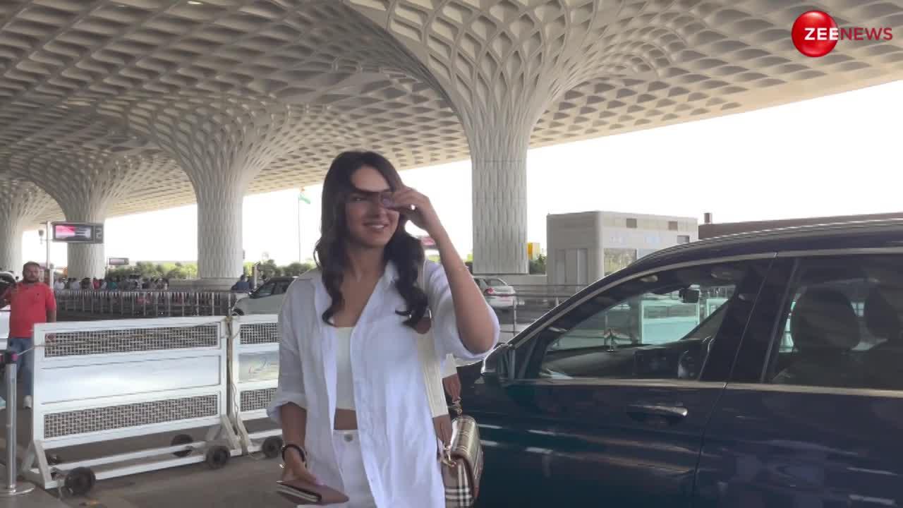 Jasmin Bhasin ने उल्टा शर्ट पहन एयरपोर्ट पर दिखाया स्वेग, लोग बोले-तुम सब उर्फी नहीं बन सकती