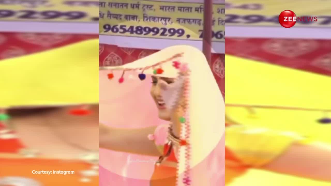 चटकदार पीले सूट में Sapna Choudhary ने किया तगड़ा डांस, 'घूंघट की ओट में' भाभियों को भी कर दिया फेल