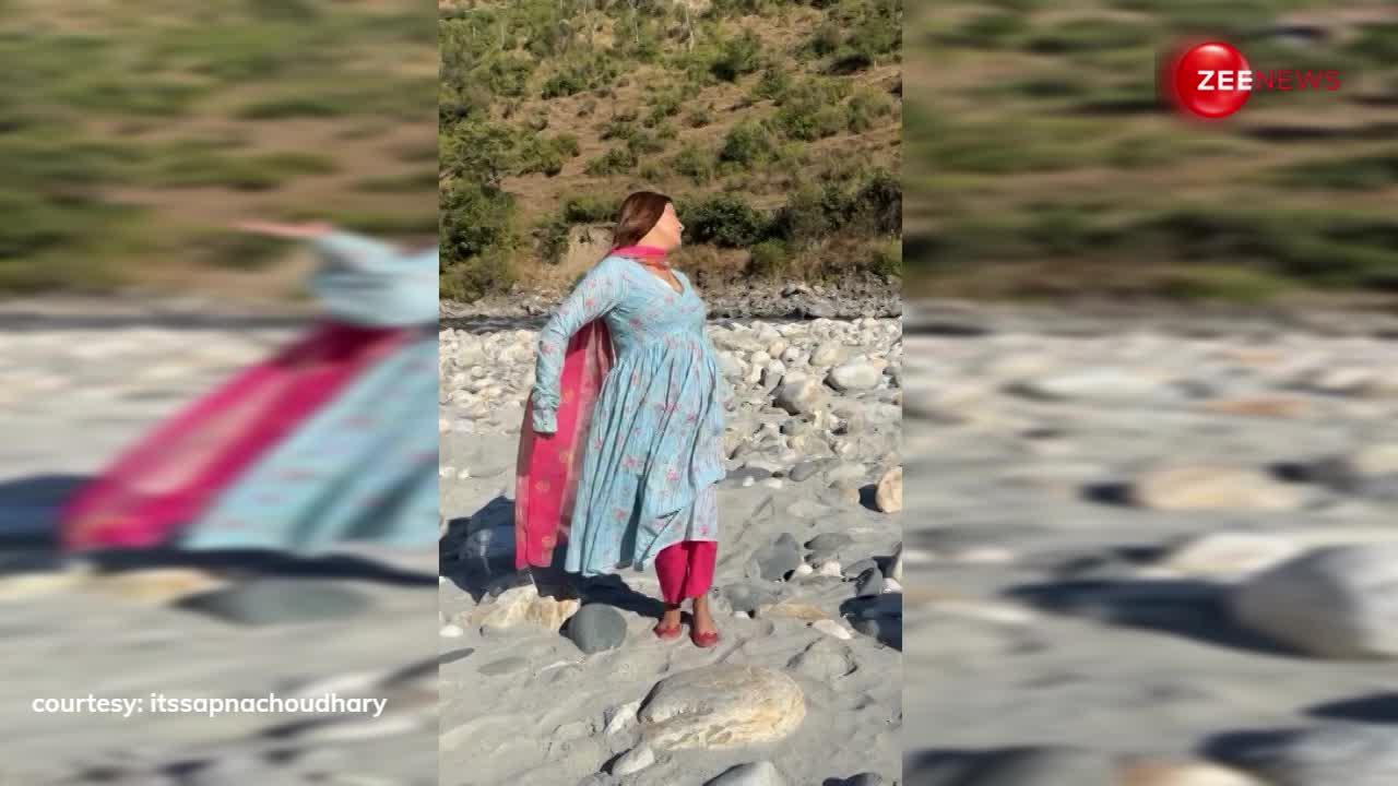'उड़े चुदड़ी' गाने पर कुछ ऐसे इठलाई  Sapna Chaudhary, वीडियो हुआ वायरल