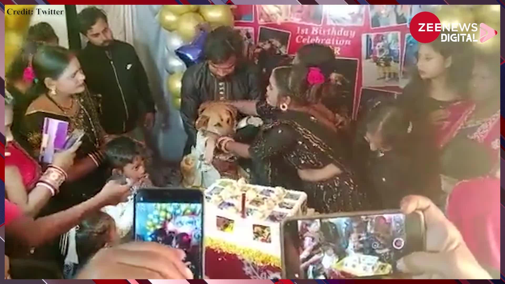 Dog Birthday: 4500 का सूट पहनाकर मनाया कुत्ते का जन्मदिन, पार्टी में 350 लोग हुए शामिल
