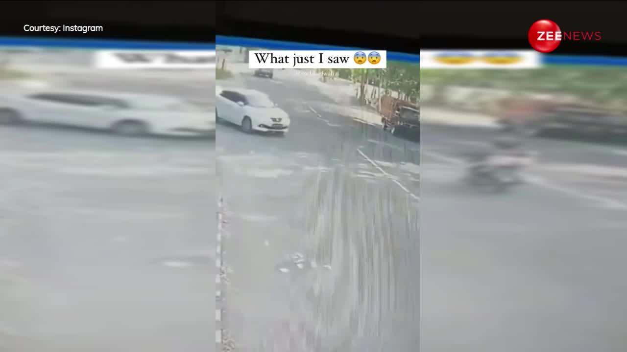Taarzan वाली भूतिया कार दिखी सड़क पर, सीसीटीवी कैमरे में फुटेज हुई रिकॉर्ड, देखें वायरल वीडियो का सच