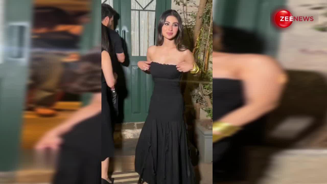 कैमरे के सामने Mouni Roy करने लगी ड्रेस को ठीक, लोगों ने कहा- जब संभलती नहीं तो पहनती क्यो हैं