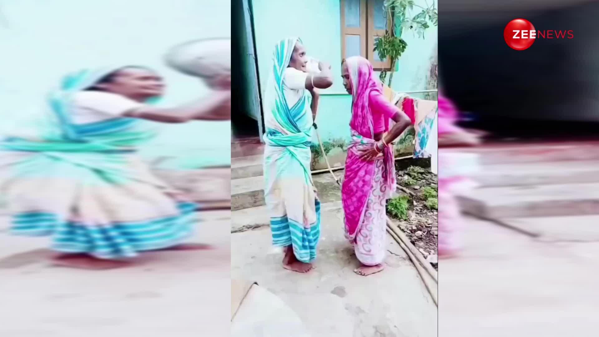 जिंदादिल बुजुर्ग महिलाओं का वीडियो जमकर हुआ वायरल, अपने डांस के आगे हसीनाओं को दी मात