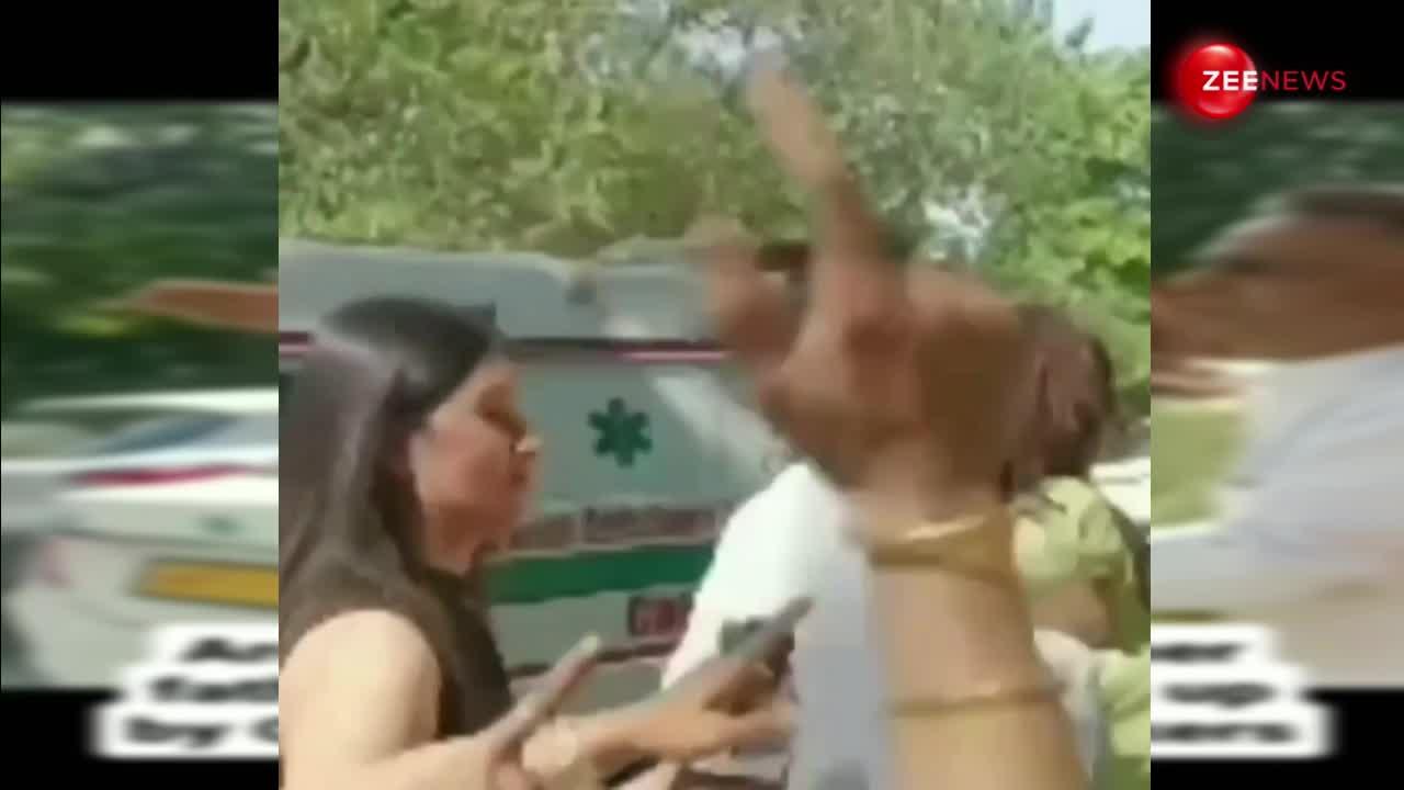 Priyanka Gandhi से मिलने पहुंचीं Archana Gautam की लोगों ने कर दी पीटाई, वीडियो हुआ वायरल