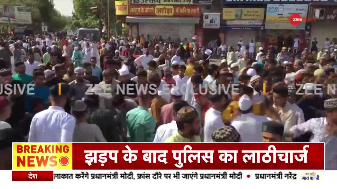 Jodhpur Violence: पुलिस का भीड़ पर लाठीचार्ज, CM गहलोत ने शांति की अपील की