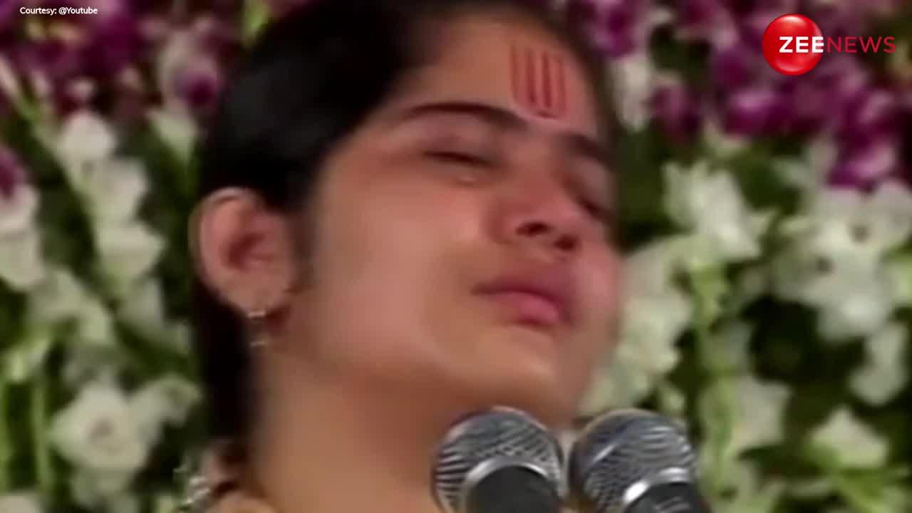 भजन के बीच Jaya Kishori ने रो-रोकर किया अपना बुरा हाल, वीडियो देख भावुक हुए भक्त