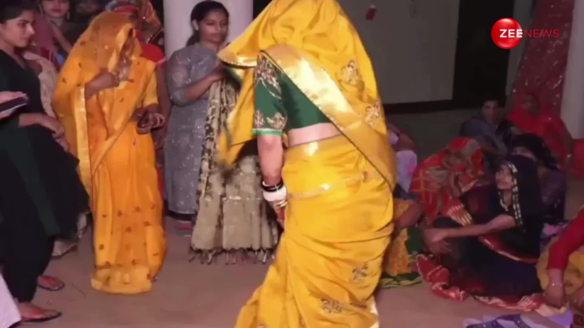 नई नवेली बहु ने शादी की रात दिखाया इतना बढ़िया देसी डांस कि देखते ही रह गए गांव के नौजवान