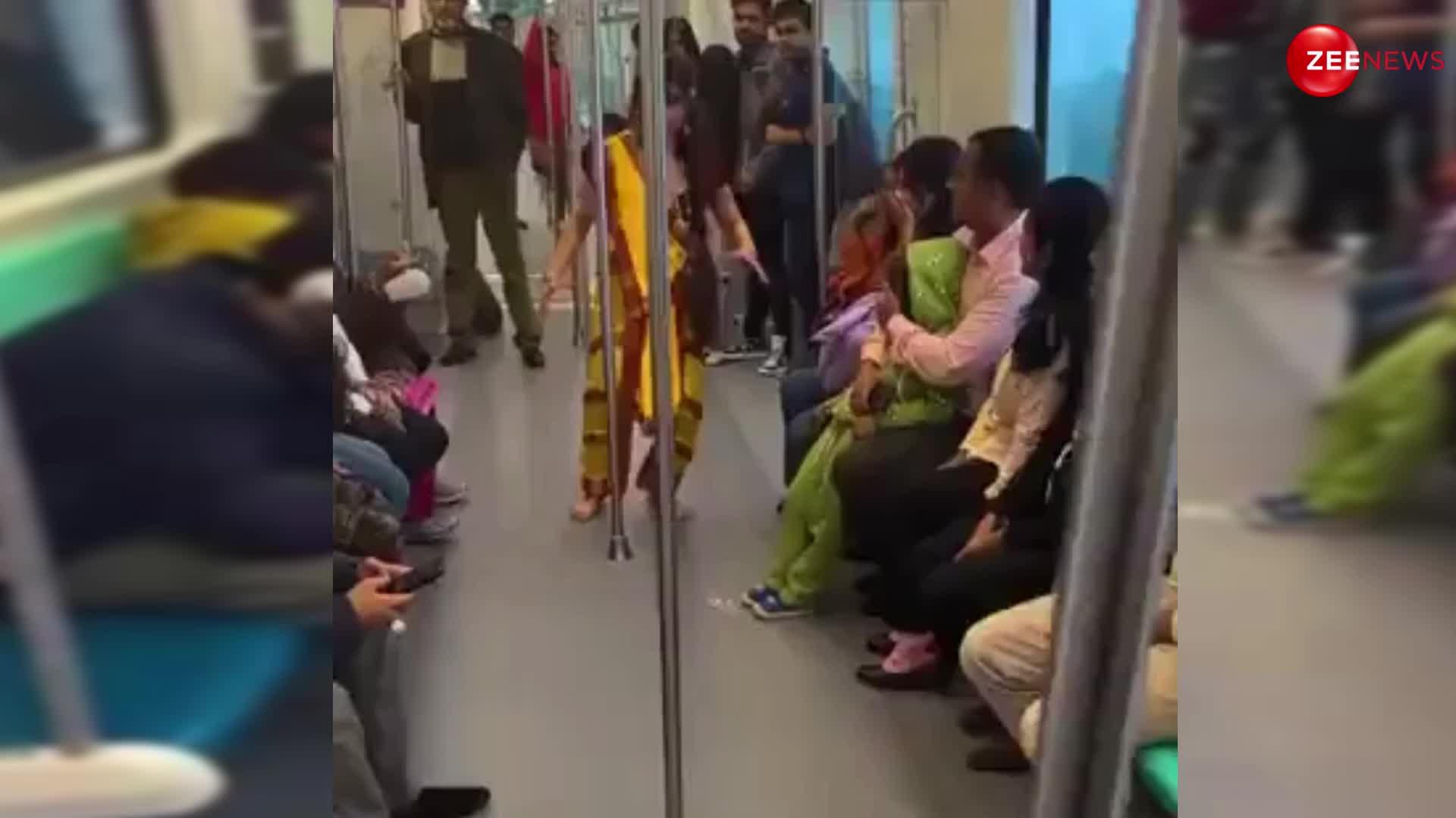 Viral: दिल्ली मेट्रो में आईं मंजुलिका, लोगों में फैल गई दहशत, वीडियो हुईं वायरल