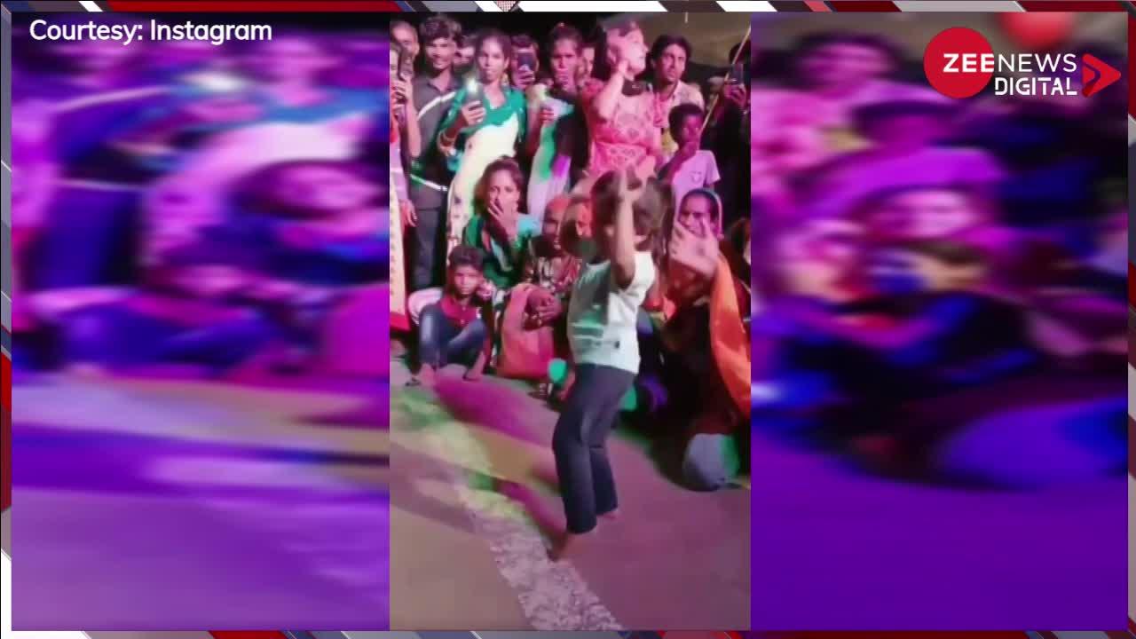 Viral Video: छोटी सी बच्ची ने भीड़ के सामने किया जबरदस्त डांस, मारे ऐसे ठुमके Sapna Choudhary को दे दी टक्कर