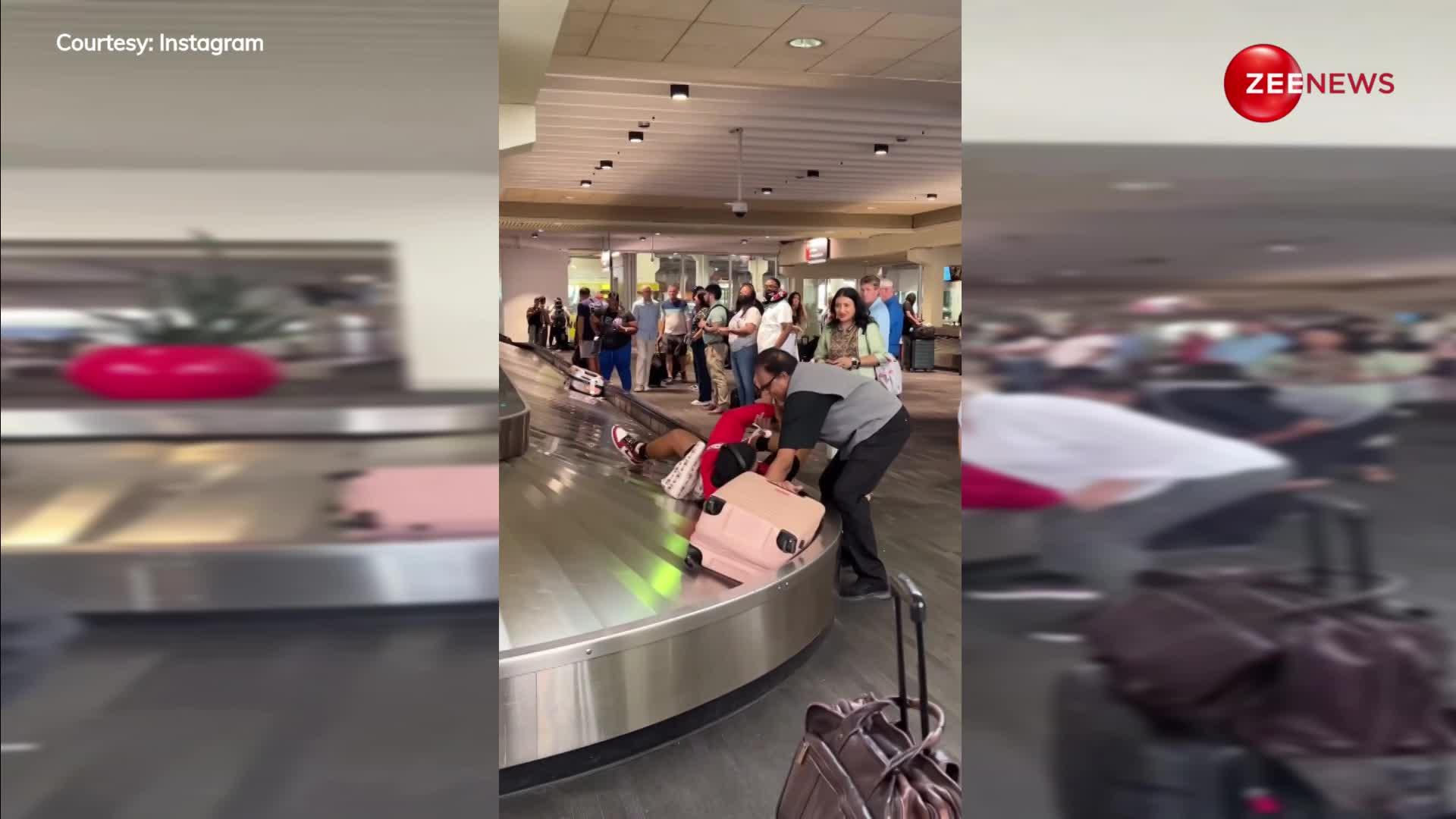 सोशल मीडिया पर वायरल हो रहा है एयरपोर्ट का ये वीडियो, क्या आपने देखा?