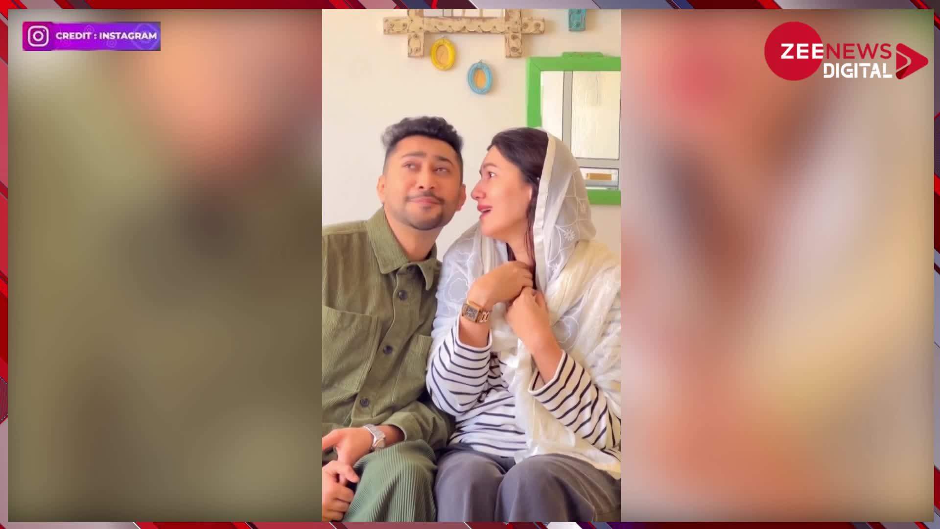 Gauhar Khan हुईं पति जैद के साथ पागल! शेयर किया ये फनी वीडियो
