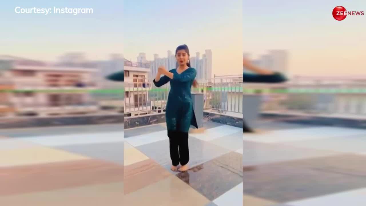 Sapna Choudhary के गाने पर लड़की का धांसू डांस, देख झूमने लगे दिलफेंक आशिक