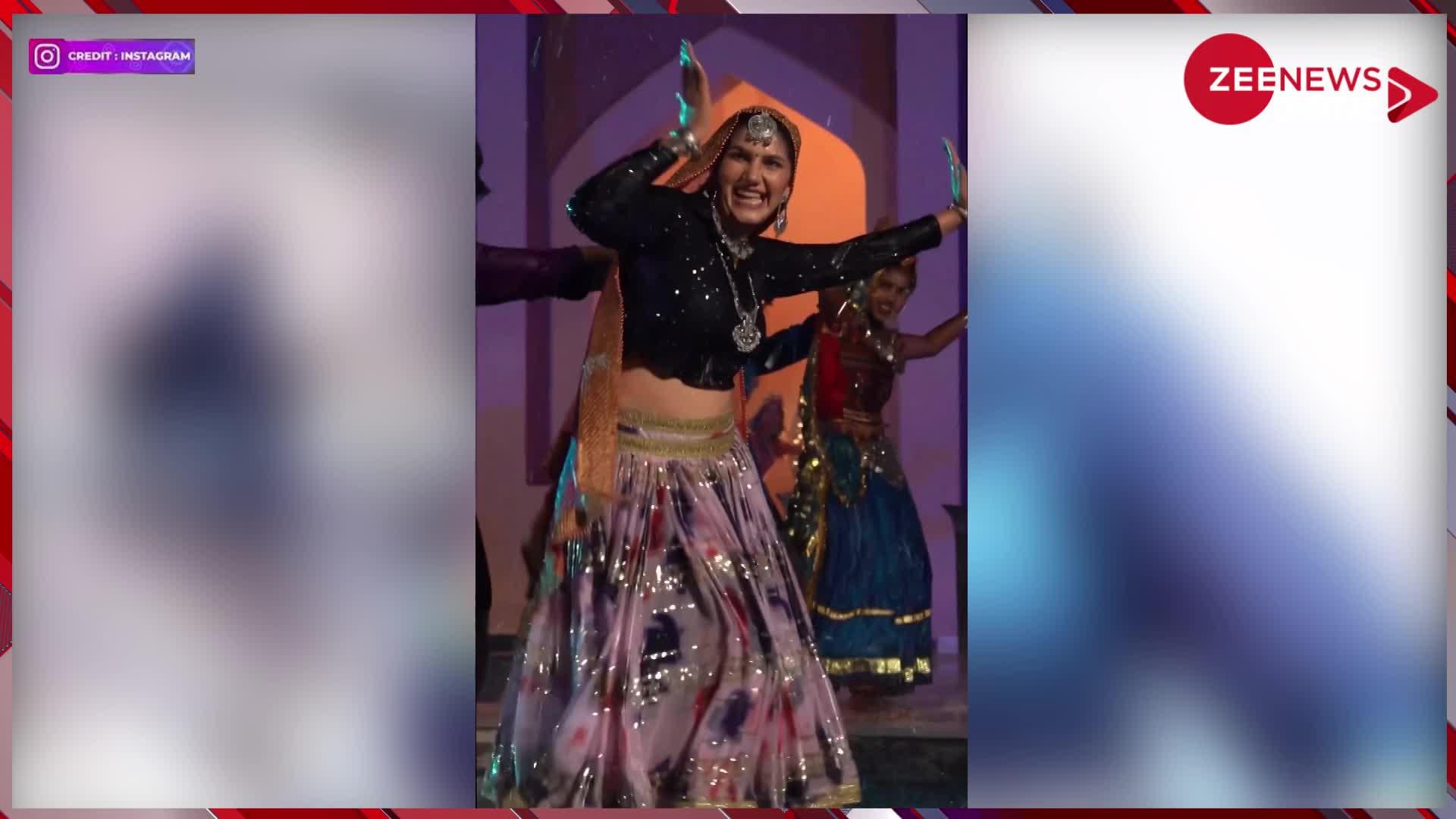 Sapna Choudhary: डांसिंग क्वीन सपना चौधरी ने लगाए देसी ठुमके, वीडियो देख फैंस का लूट गया चैन