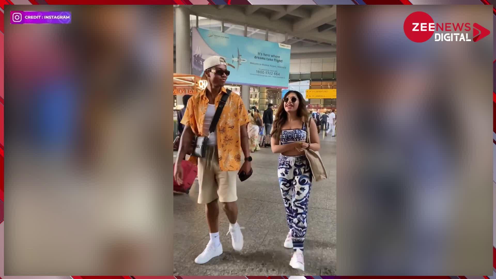 Tulsi Kumar व इंटरनेशनल आर्टिस्ट Kidi साथ-साथ आए नजर, एयरपोर्ट पर दिखा दोनों का कूल अवतार