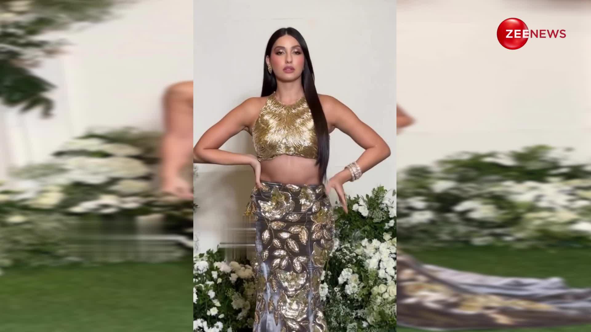 फिश टेल ड्रेस पहन Nora Fatehi ने Manish Malhotra की दिवाली पार्टी में डाली जान, अपनी खूबसूरती से मैडम ने छीन ली सारी लाइमलाइट