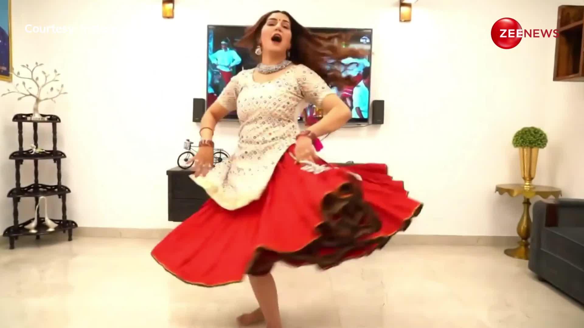 घूंघरू गाने पर Sapna Chaudhary ने किया ताबड़तोड़ डांस, 2023 से पहले 10 मिलियन लोगों ने देख डाला ये वीडियो