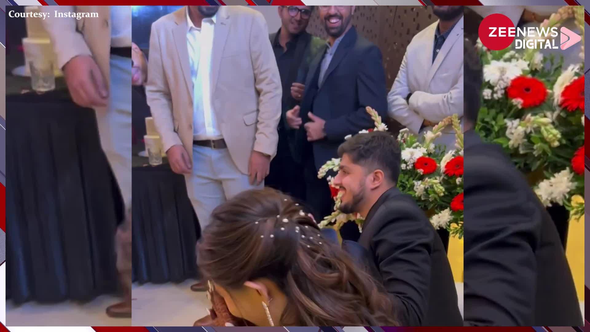 Wedding Video: दुल्हन को सरप्राइज करने के लिए दूल्हे ने किया ऐसा काम, देख हर कोई मारने लगा सीटियां