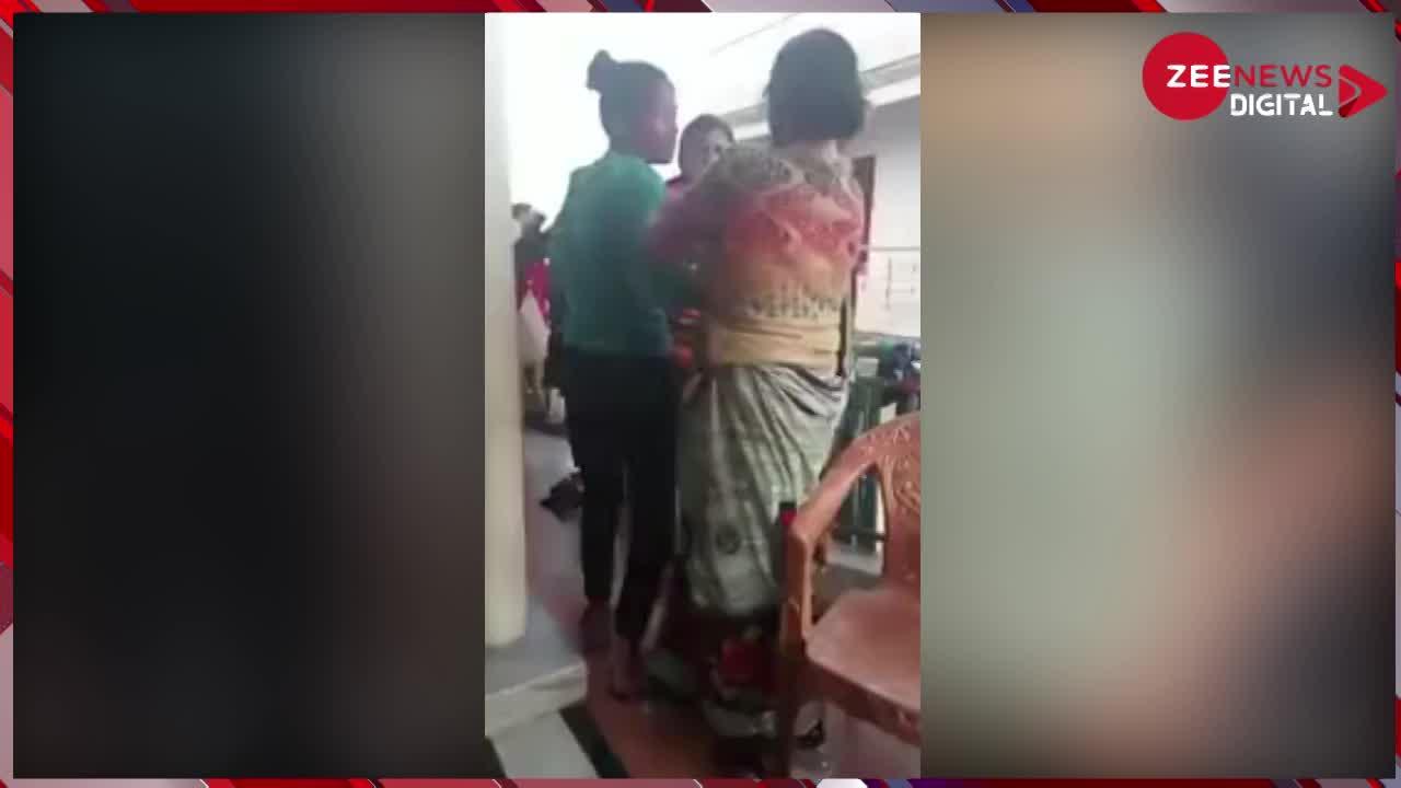 यूपी के कानपुर में सास ने की बहू की पिटाई, Social Media पर वायरल हुआ वीडियो