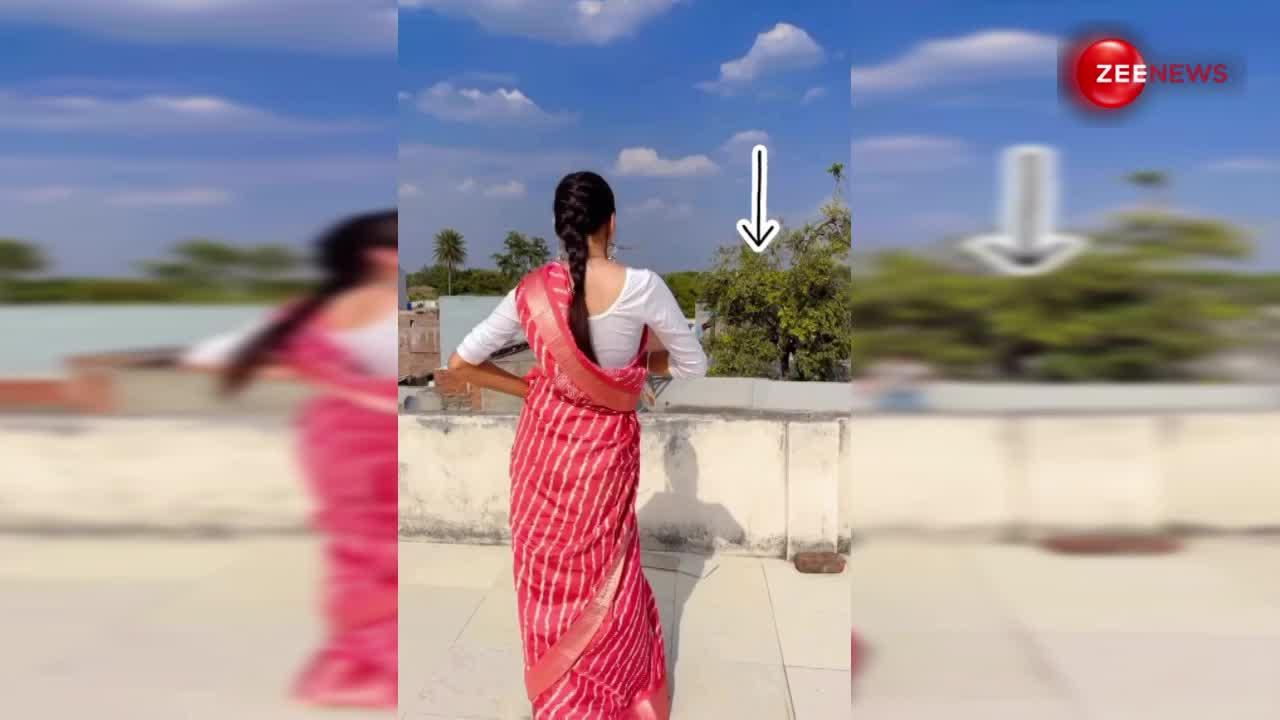 'छम्मक छल्लो' गाने पर Desi Bhabhi ने छत पर किया डांस, अचानक पीछे से लड़के ने कर दी ये हरकत
