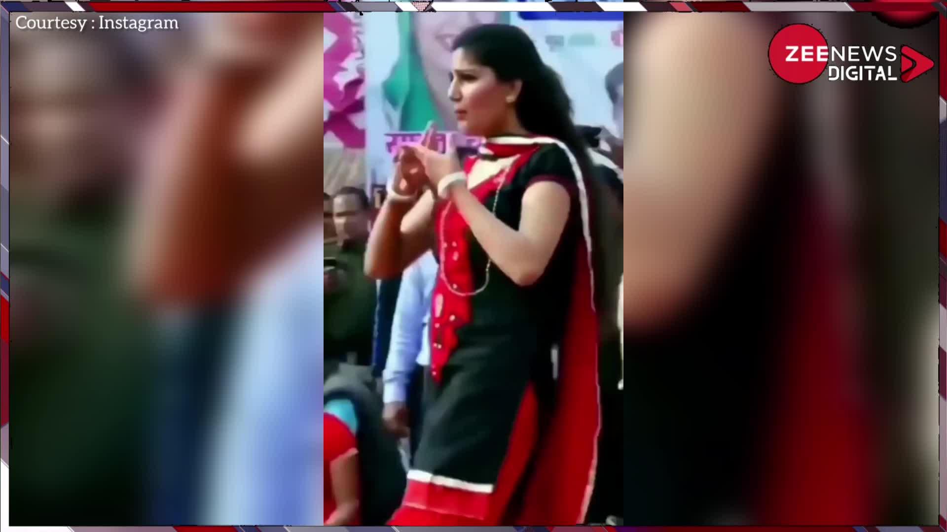 झुक-झुककर देसी क्वीन Sapna Choudhary ने पुलिस के सामने किया धमाकेदार डांस, फिर खुलेआम दे दिया Kiss...