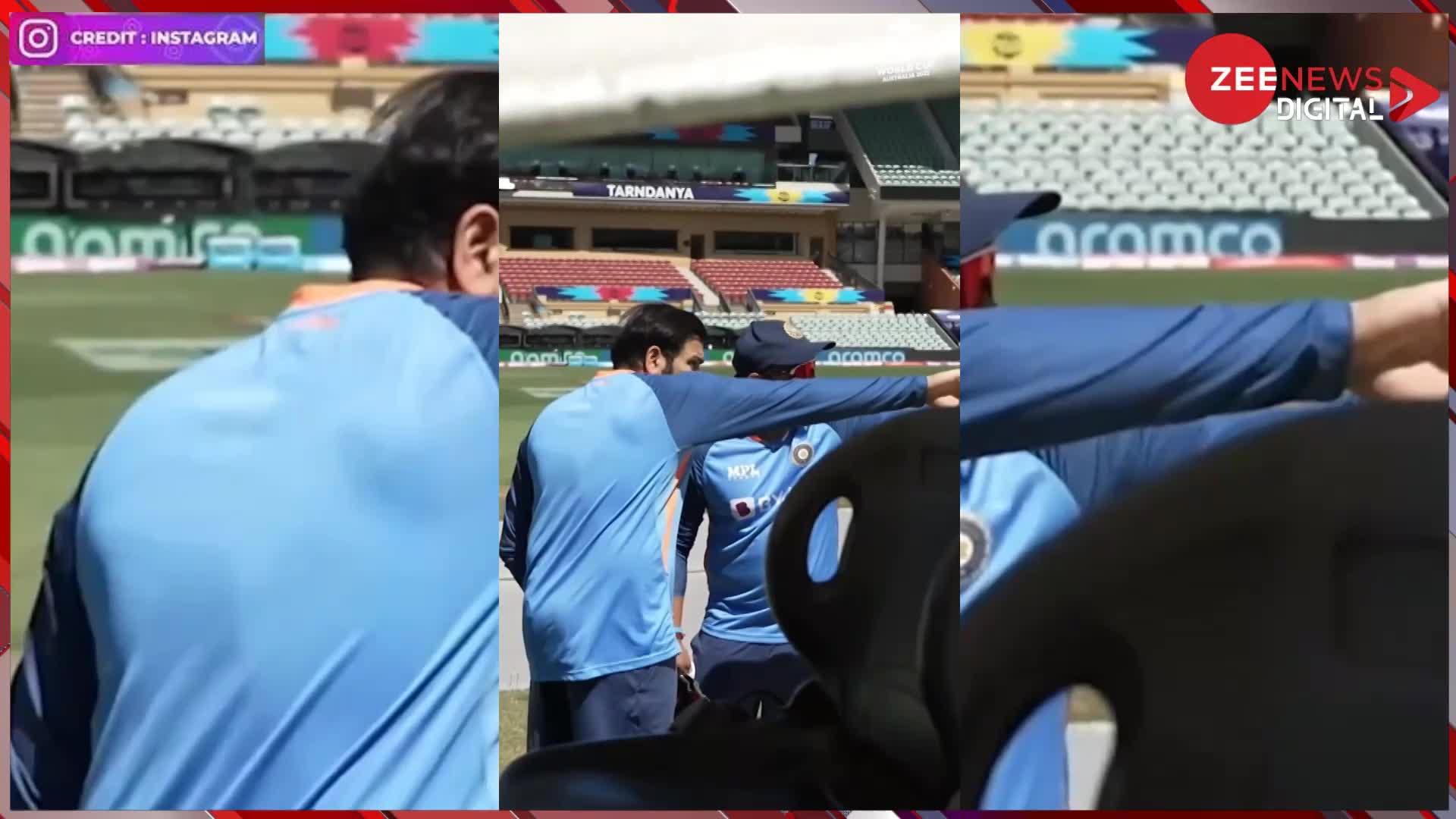 सेमीफाइनल में इंग्लैंड के खिलाफ टीम इंडिया के कप्तान Rohit Sharma ने तेज की तैयारी