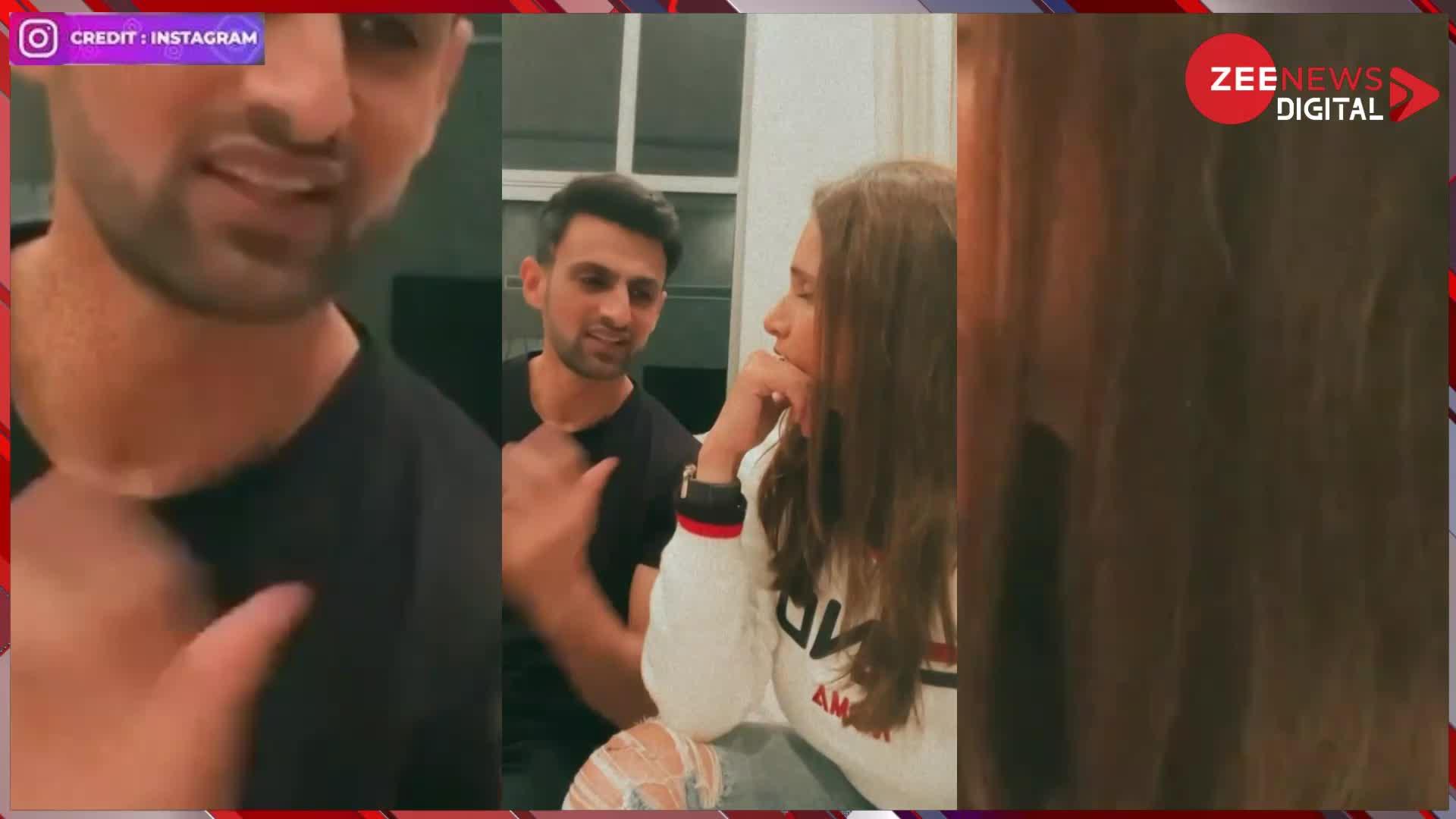 Sania Mirza-Shoaib Malik के तलाक की खबरों के बीच वायरल हुआ वीडियो, शोएब बोले- मैं तुमसे प्यार नहीं करता...