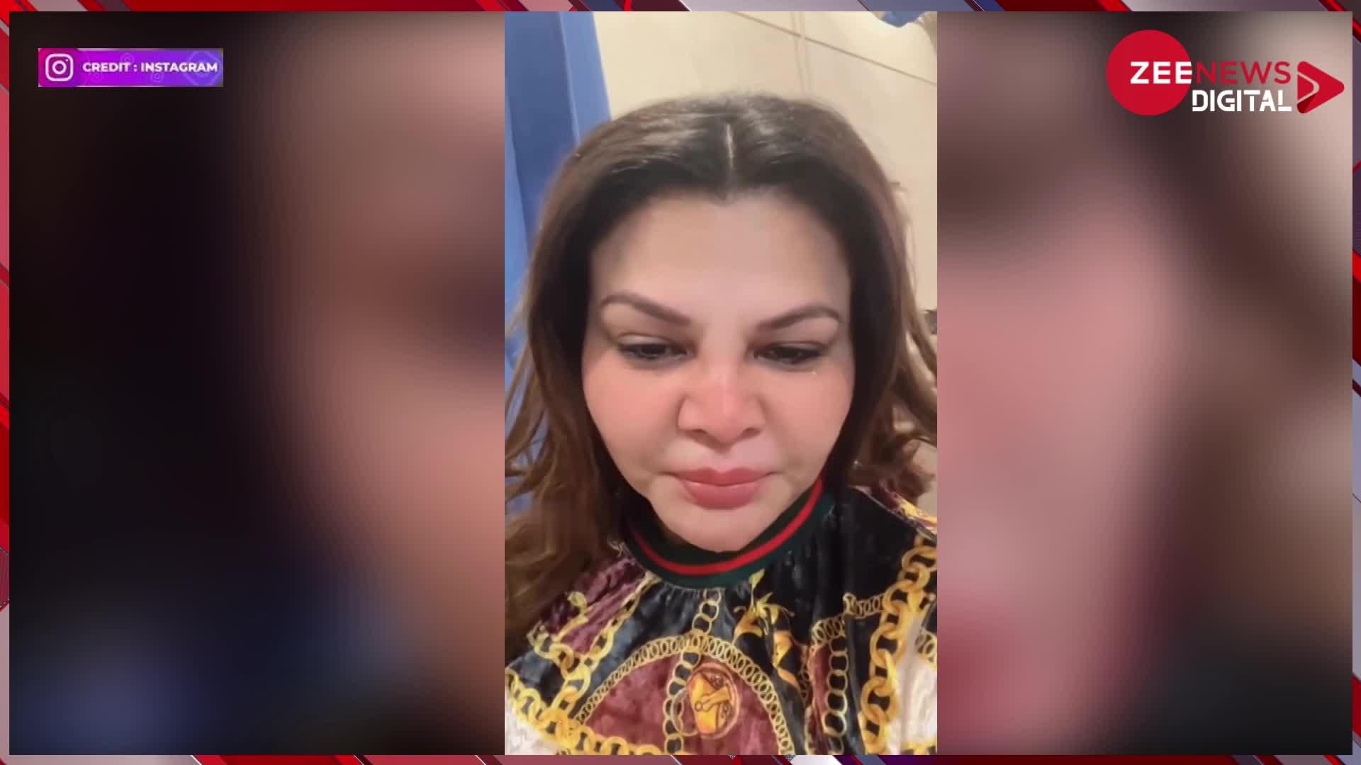 मां की हालात देखकर Rakhi Sawant का हाल हुआ बुरा, रो-रोकर की ठीक होने की दुआ, देखें वायरल वीडियो