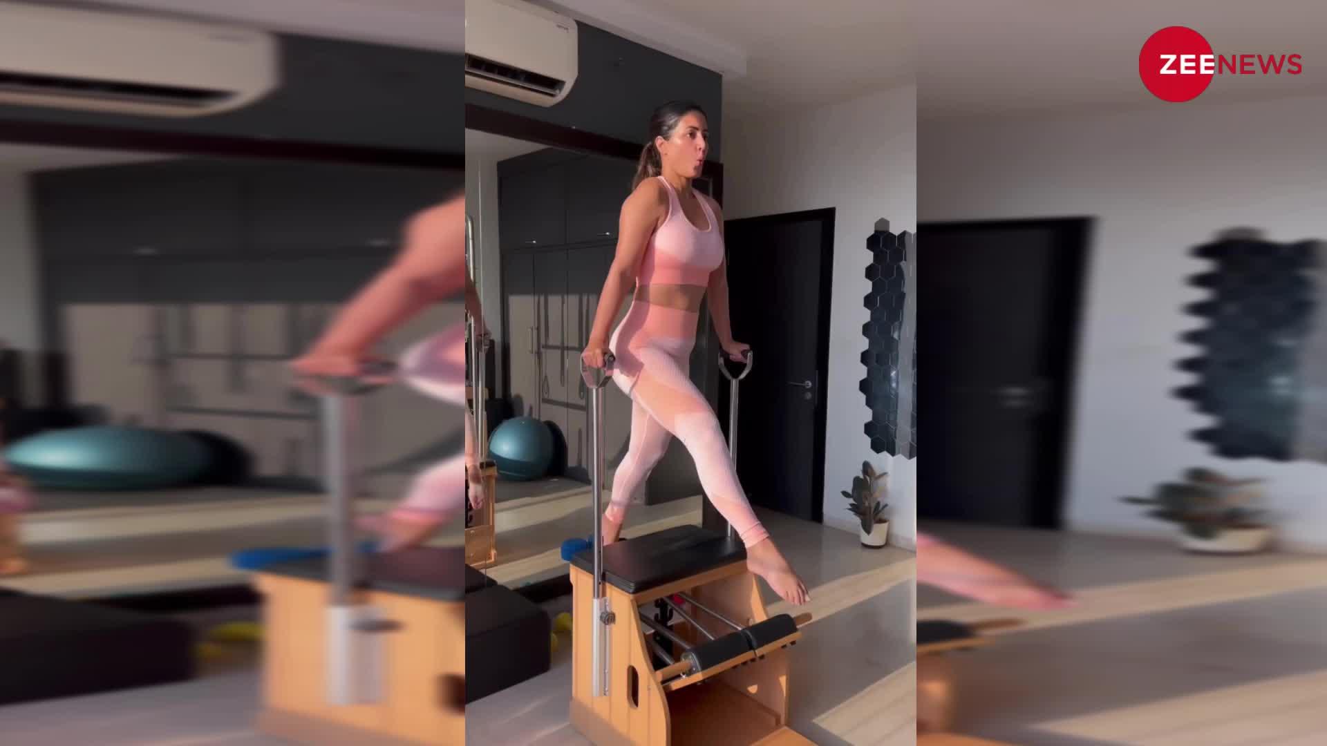 Hina Khan का हॉट वर्कआउट वीडियो आपको जिम जाने के लिए कर देगा मजबूर, देखें वीडियो
