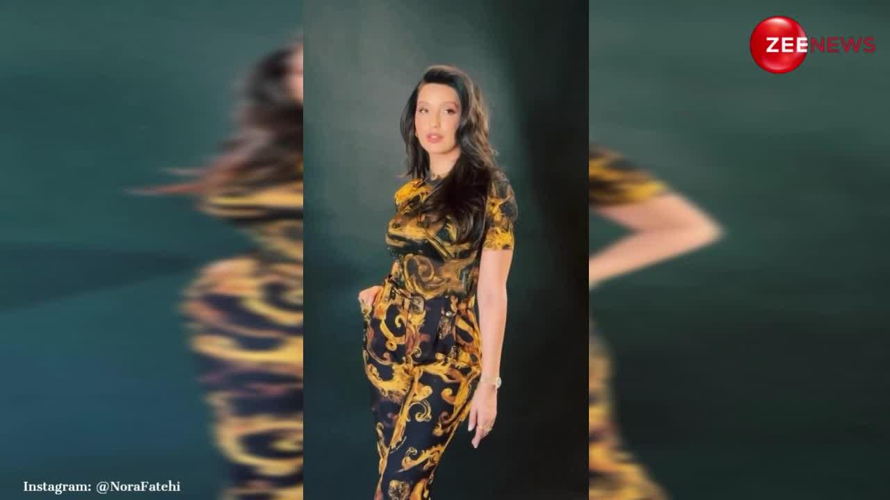 को-ऑर्ड सेट ड्रेस में Nora Fatehi ने दिखाया किलर लुक, वायरल हुआ वीडियो