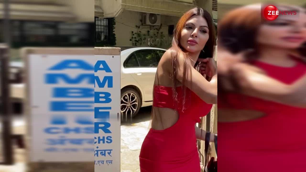 Sherlyn Chopra ने उर्फी जावेद की उतारी नकल, कटी फटी ड्रेस पहन कैमरे के सामने आईं नजर