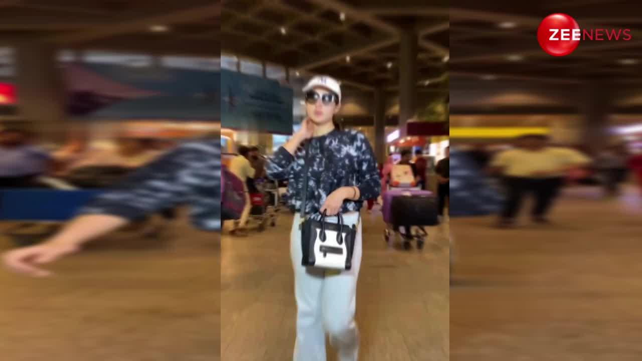 एयरपोर्ट पर आखिर किससे छिप रही थीं Sara Ali Khan, फैंस में हुई वीडियो देखने की तलब