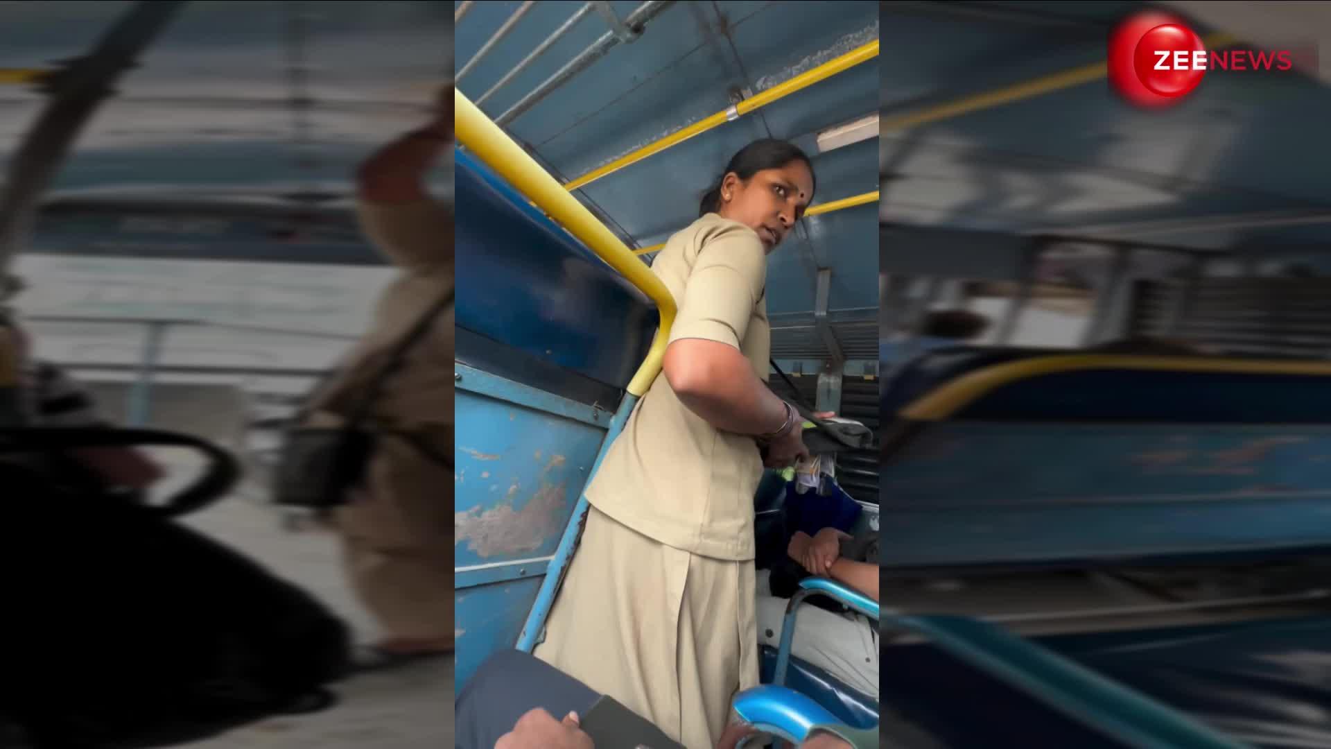 बस में मिला सरप्राइज! यात्री ने सफर करते-करते बनाया महिला कंडक्टर का हूबहू स्केच, प्यारी सी मुस्कुराहट ने जीता लोगों का दिल- VIDEO