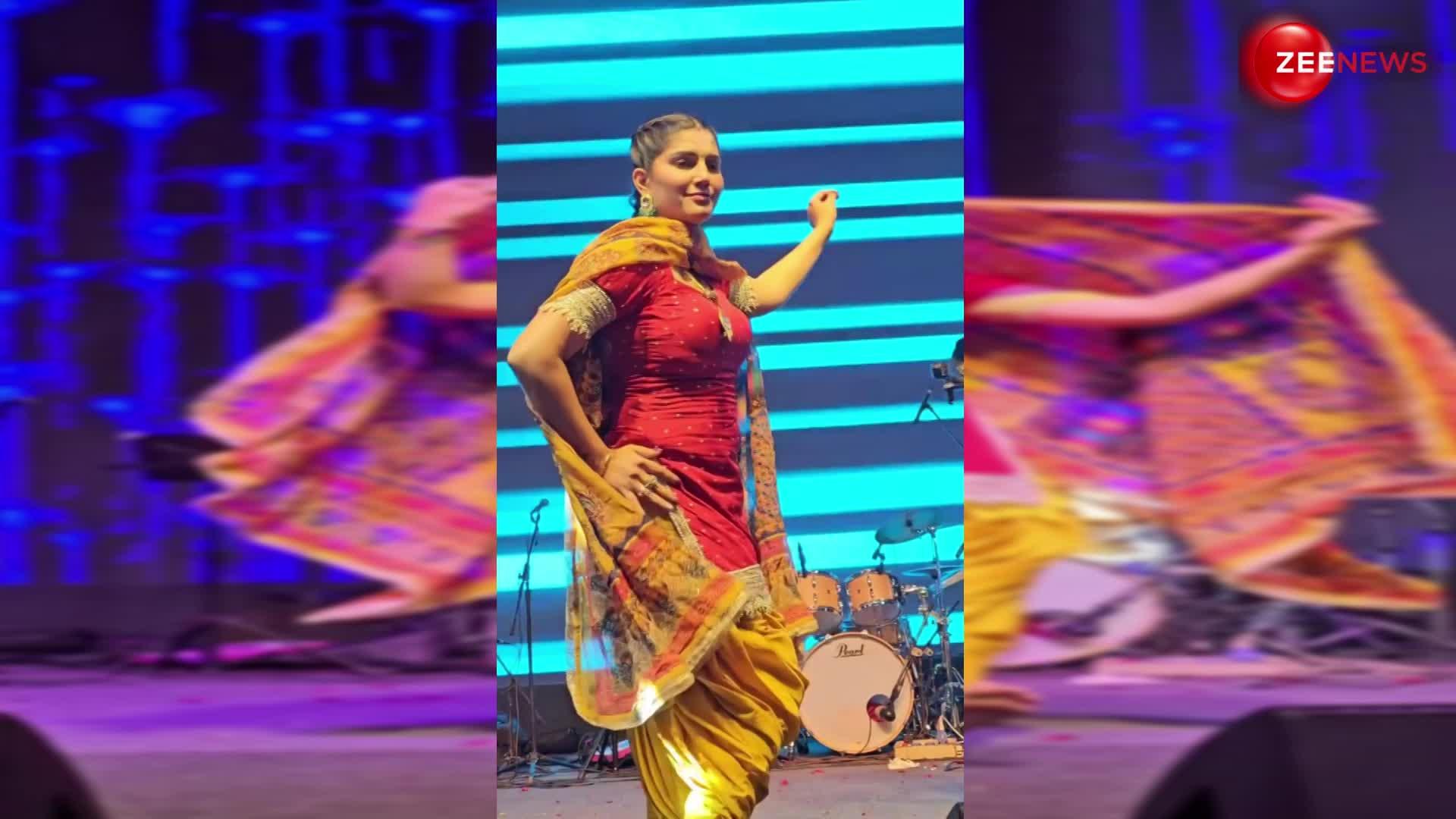 Chhori Nachi Re गाने पर sapna choudhary ने डांस कर काट दिया बवाल, कातिलाना मूव्स पर फिदा हो गए फैंस- देखें video