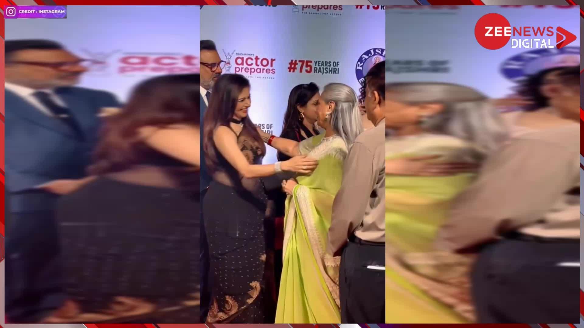 Jaya Bachchan Kangana Ranaut: शॉकिंग! जया बच्चन ने कंगना रनौत को किया सरेआम इग्नोर तो अभिषेक बच्चन ने लगाया गले!