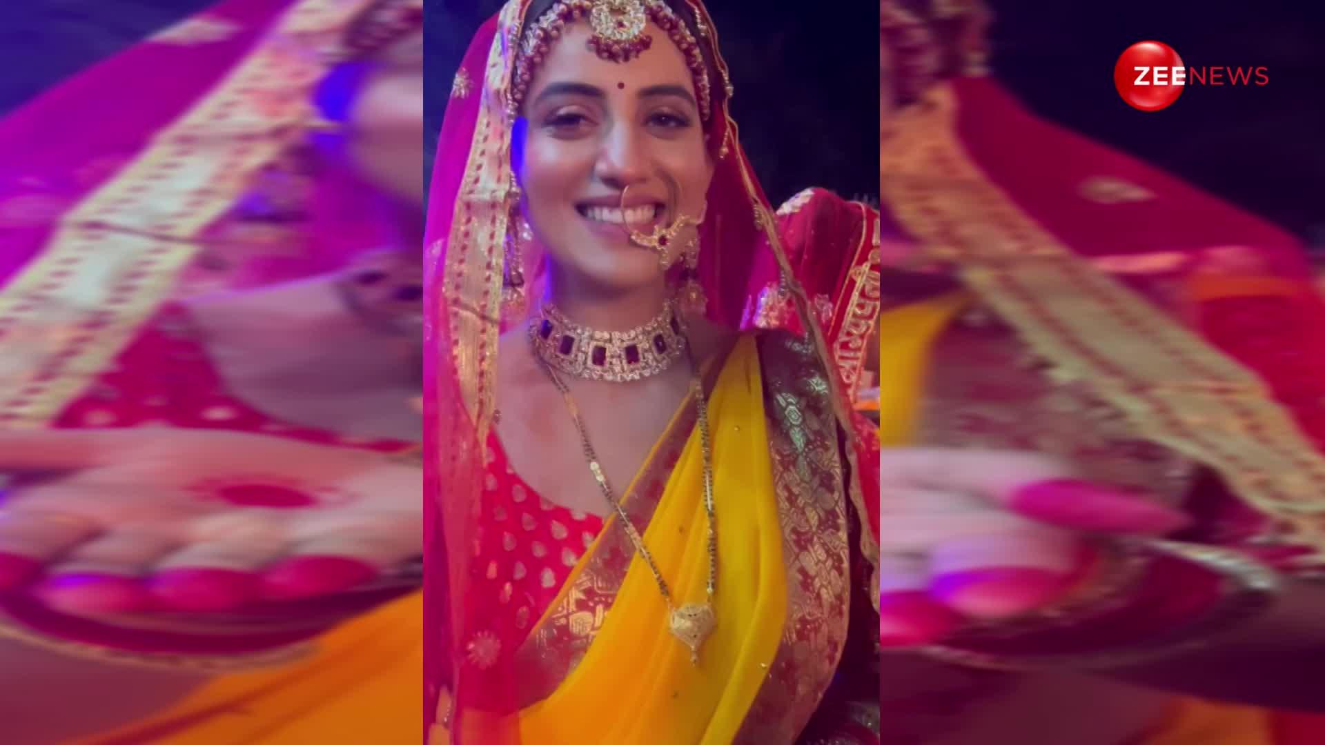 Akshara Singh ने चोरी छुपके की शादी? मांग में सिंदूर गले में मंगलसूत्र पहने आईं नजर