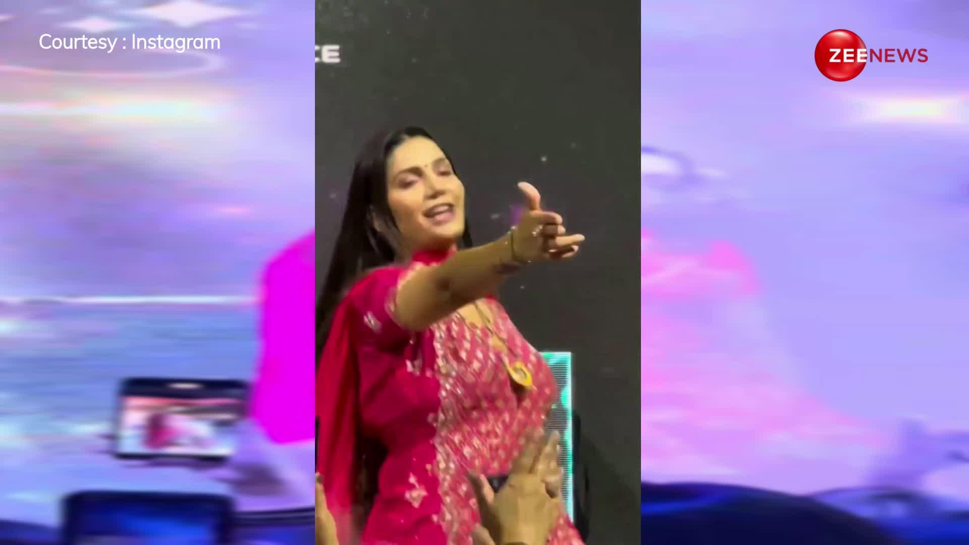 Sapna Choudhary ने  Goli Chal Javegi गाने पर लगाया ऐसा ठुमका,हिल गया हरियाणा