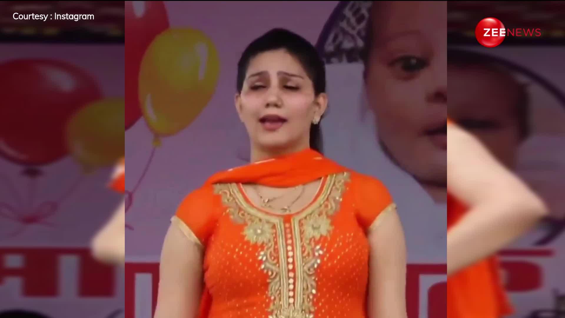 Teri Lat Lag Jagi गाने पर Sapna Choudhary ने किया धमाकेदार डांस, मचल उठा ताऊ का दिल