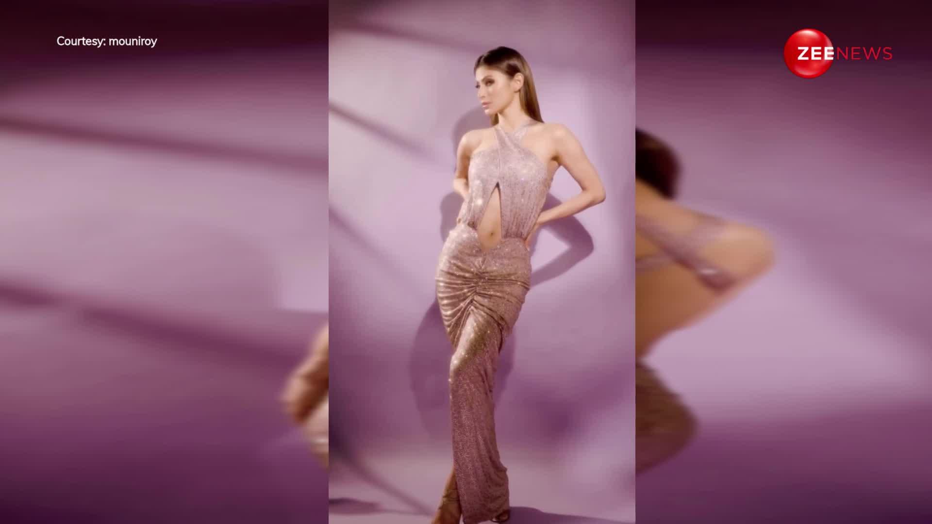 चमक-धमक वाली सेक्सी बॉडीफिट ड्रेस में Mouni Roy ने दिखाया अपना हॉट बदन, देख नजरें हटाना हुआ मुश्किल