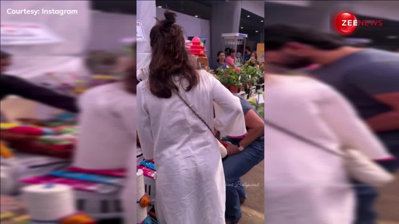 कैजुअल लुक में शॉपिंग करते नजर आई बॉलीवुड की ये फेमस भाई-बहन की जोड़ी, वायरल हुआ वीडियो