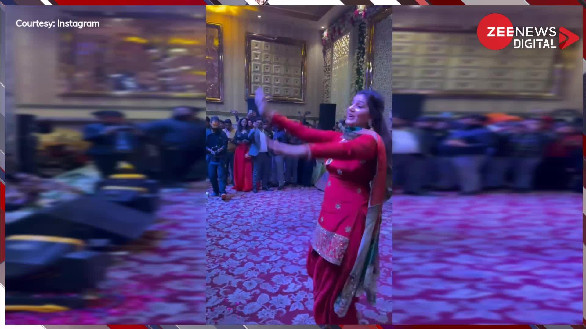 Haryanvi Queen New Video: शादी फंक्शन में पहुंचीं Sapna Choudhary ने लगाए ऐसे ठूमके, देख उछल पड़े लोग