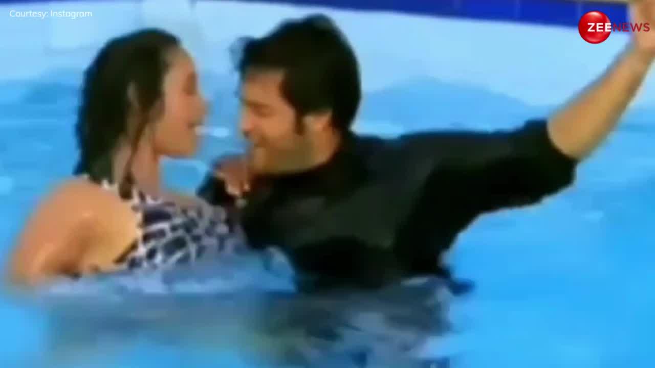 पानी में Rani Chatterjee ने अपने को-स्टार के साथ किया ऐसा डांस, ताऊ ने भी लिए खूब मजे