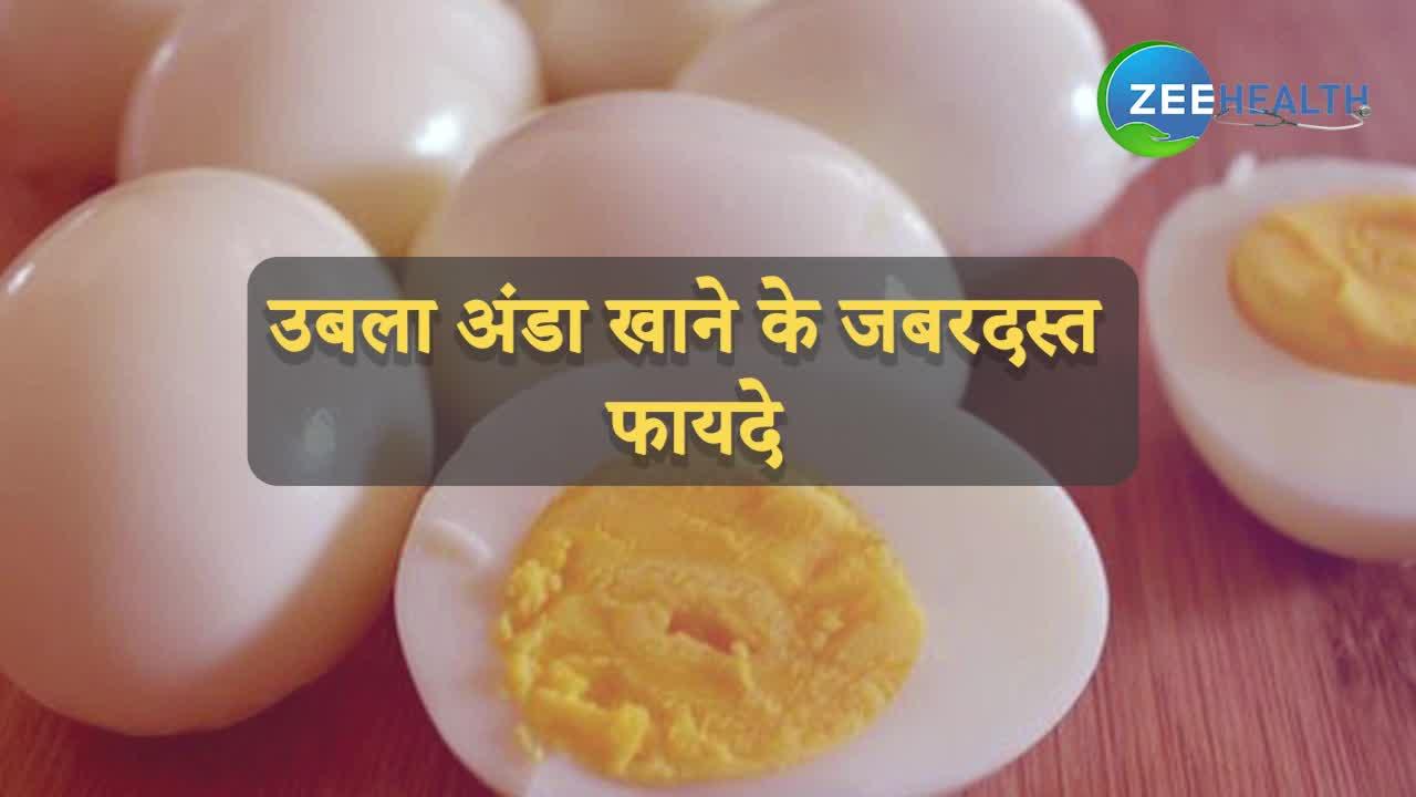 रोज 1 उबला अंडा खाने से मिलते हैं यह जबरदस्त फायदे, 1 मिनट में जानिए