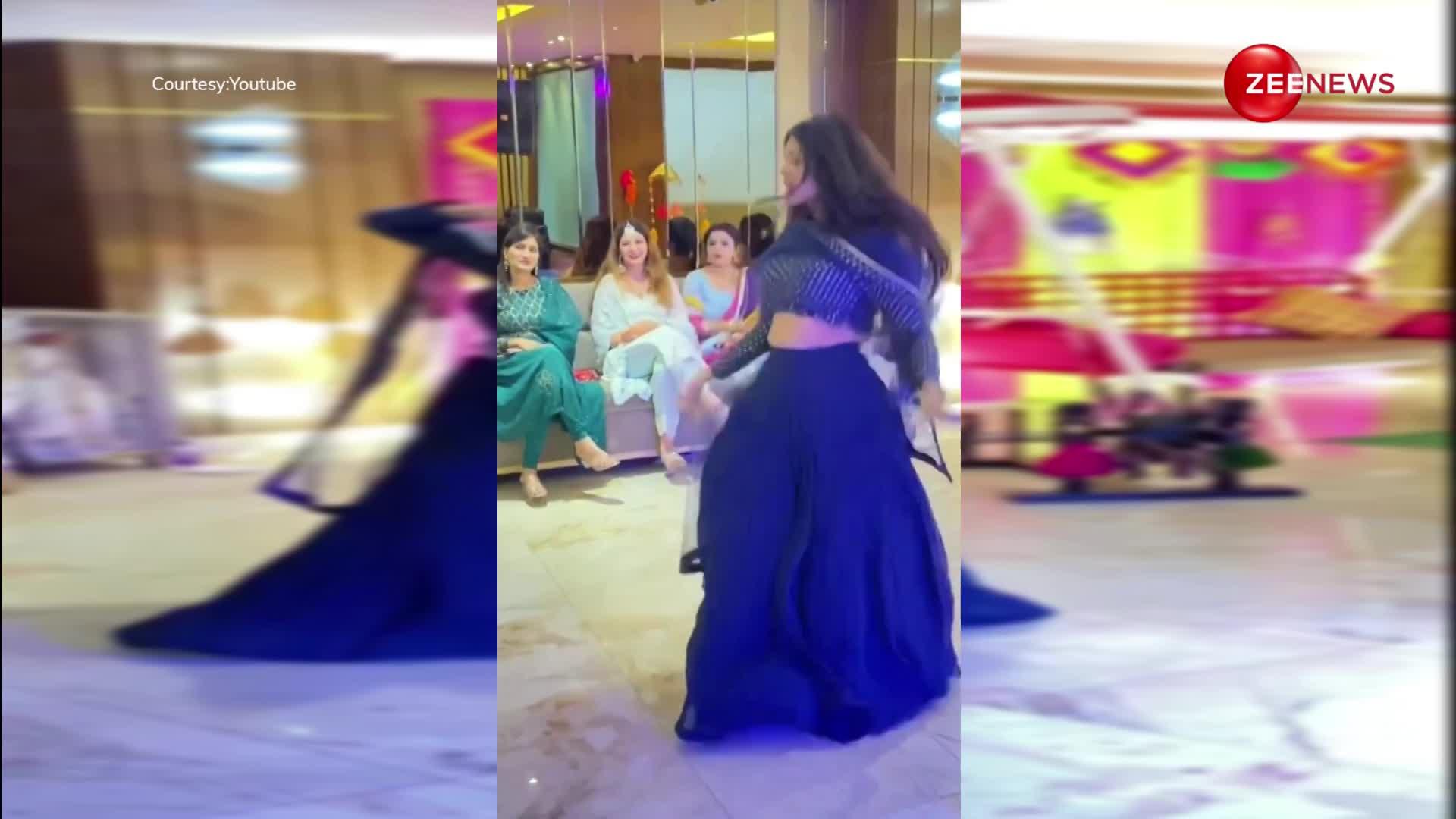 Viral Video: भाभी ने हरियाणावी गाने पर ब्लू लहंगे और ब्लाउज में किया गदर डांस, देखते रह गए सभी